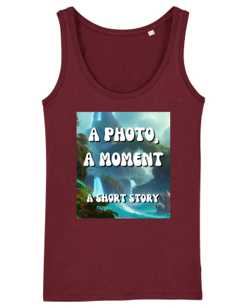 a photo a moment a short story Burgundy