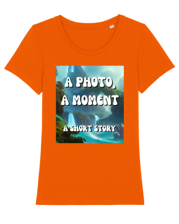a photo a moment a short story Bright Orange