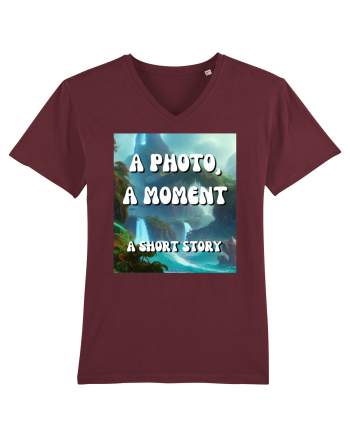 a photo a moment a short story Burgundy