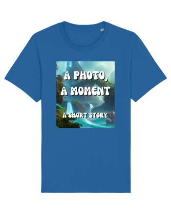 a photo a moment a short story Royal Blue