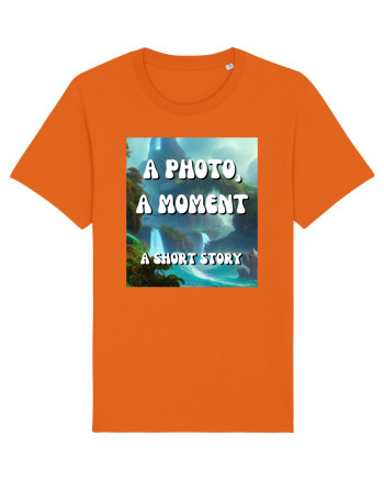 a photo a moment a short story Bright Orange