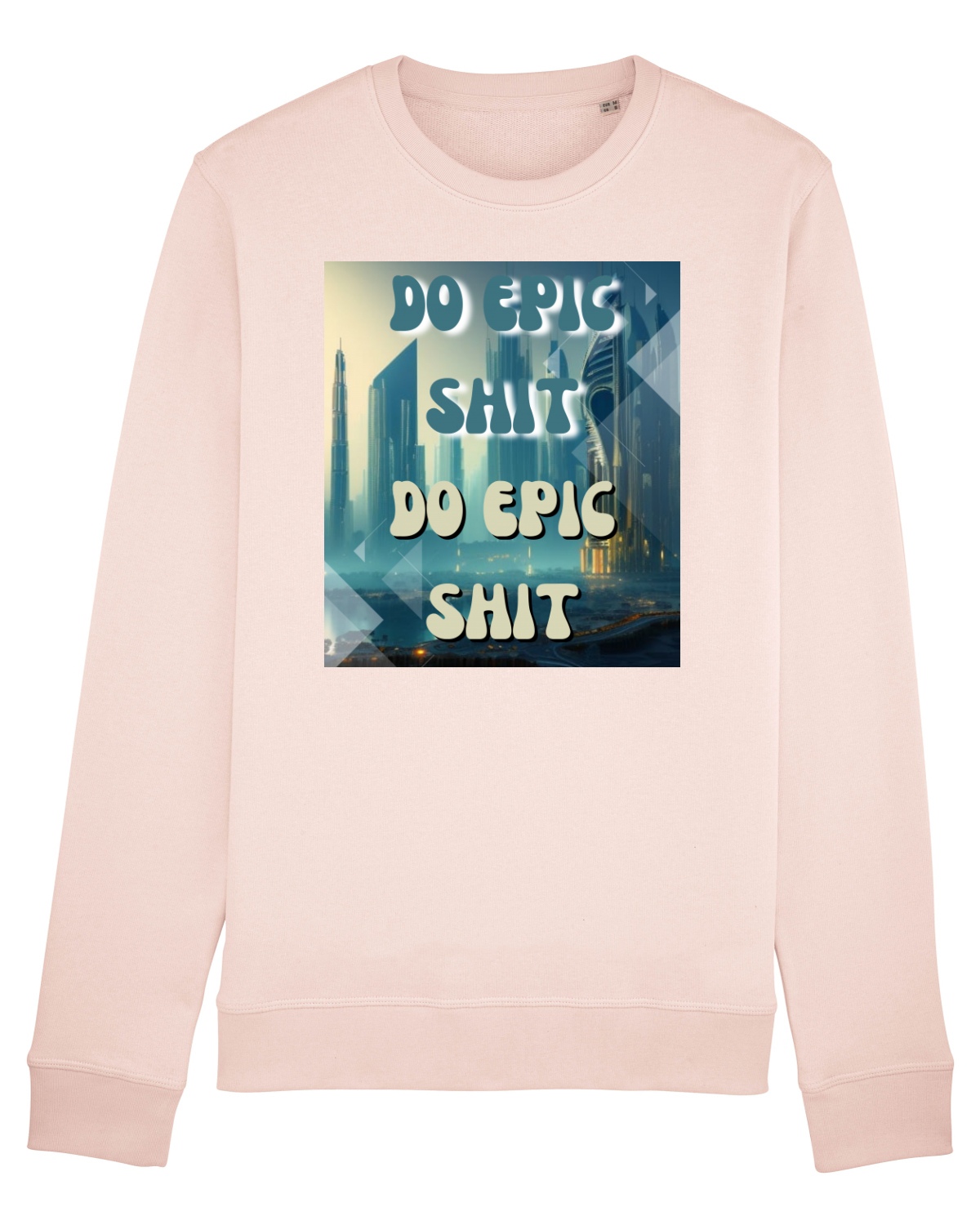 Bluză mânecă lungă Unisex Rise Candy Pink