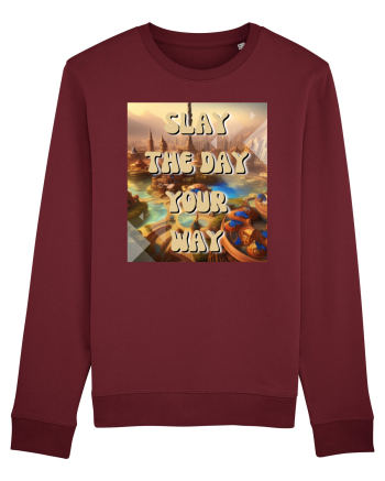 SLAY THE DAY YOUR WAY Burgundy