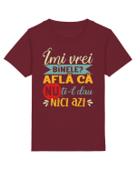Îmi vrei binele? Tricou mânecă scurtă  Copii Mini Creator