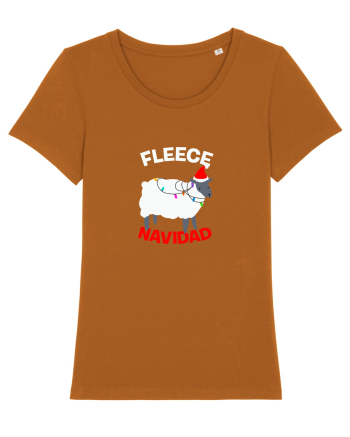Fleece Navidad Roasted Orange