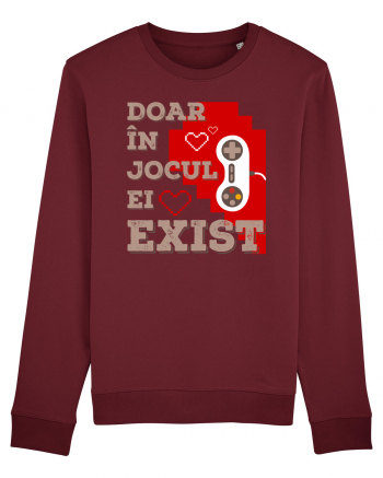 Doar în jocul ei exist Burgundy