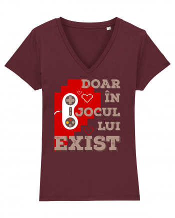 Doar în jocul lui exist Burgundy