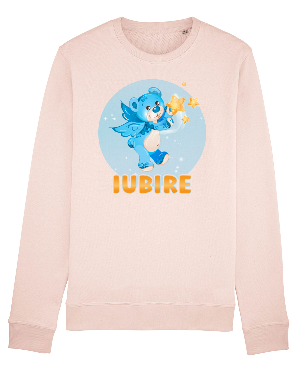 Bluză mânecă lungă Unisex Rise Candy Pink