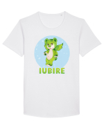 Iubire cu ursuleț - v5 Tricou mânecă scurtă guler larg Bărbat Skater