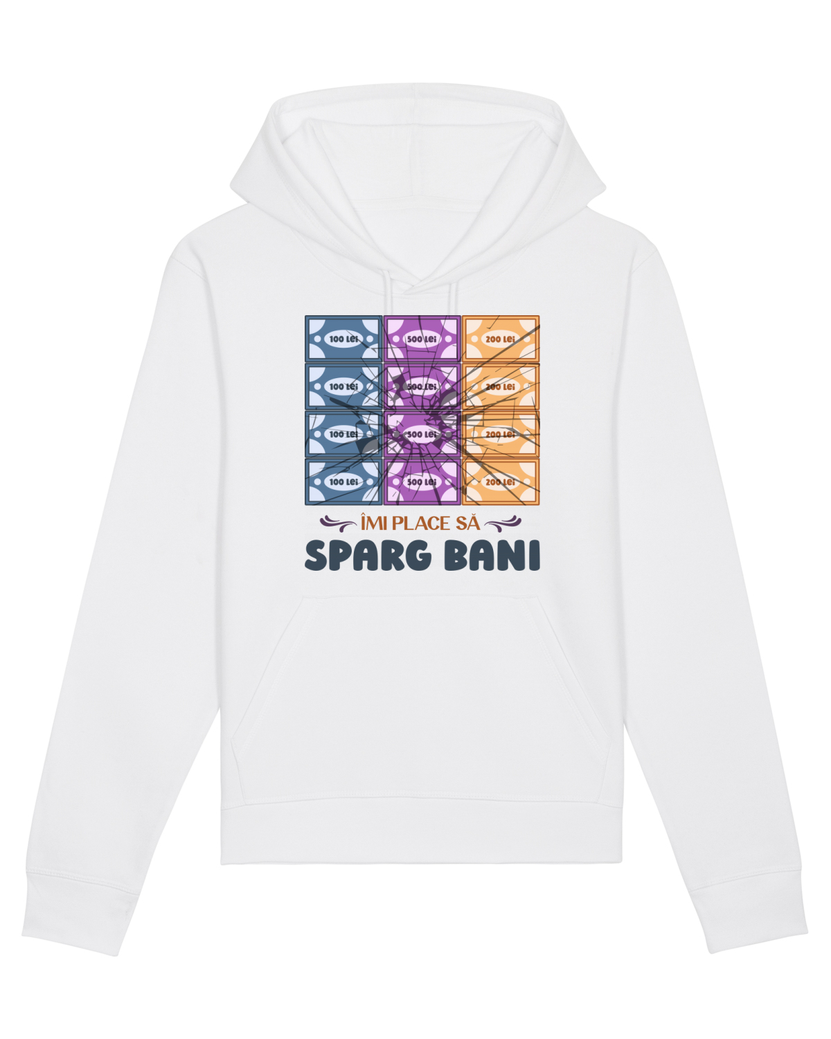 Hanorac Unisex Drummer White