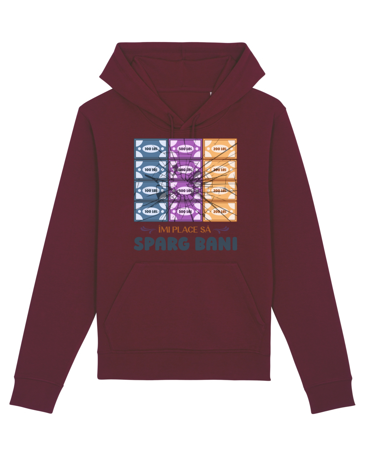 Hanorac Unisex Drummer Burgundy