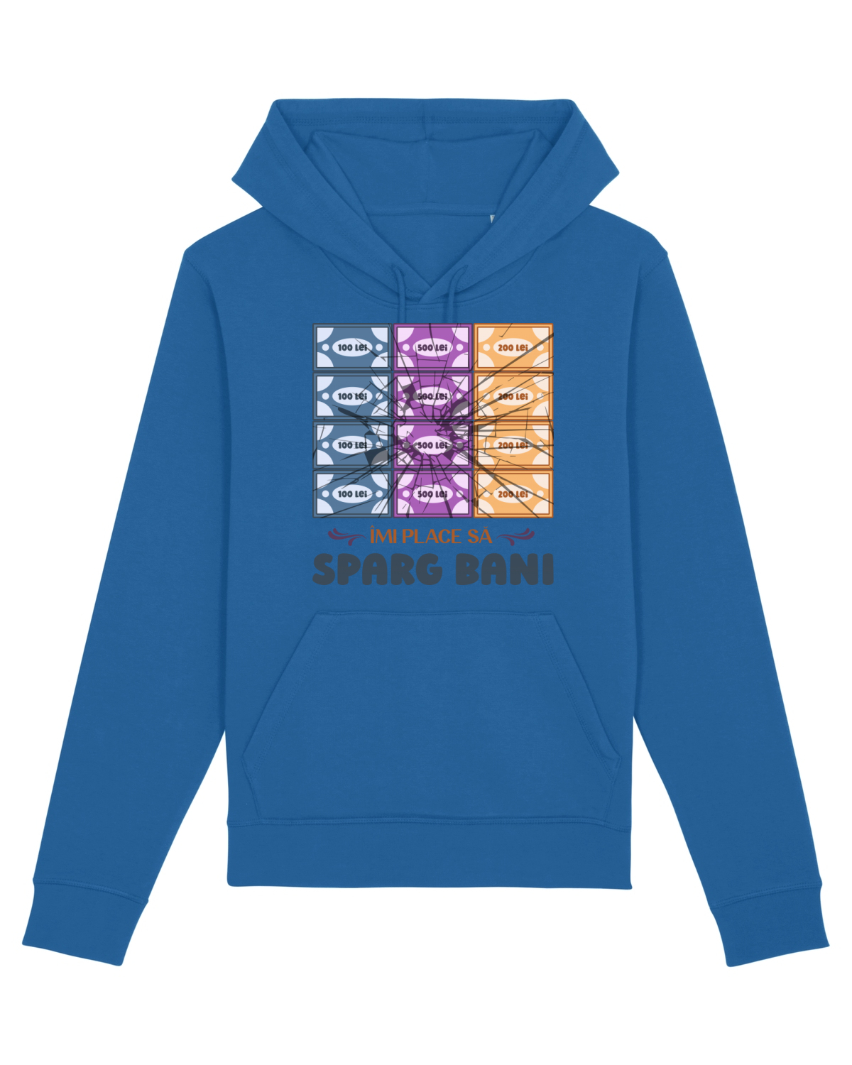 Hanorac Unisex Drummer Royal Blue