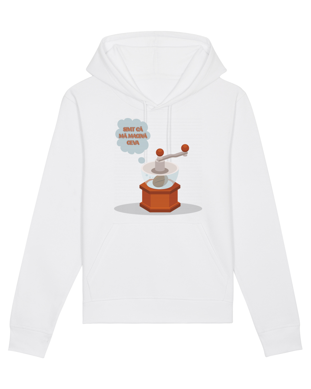 Hanorac Unisex Drummer White