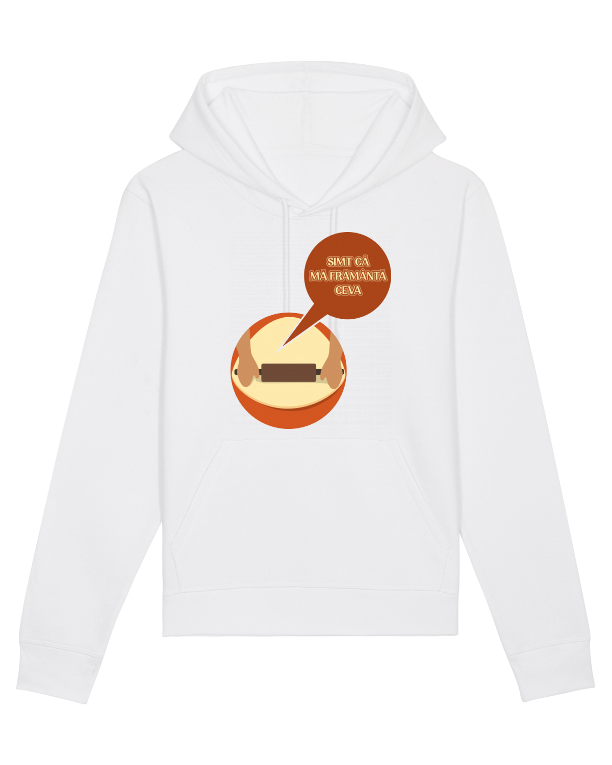 Hanorac Unisex Drummer White