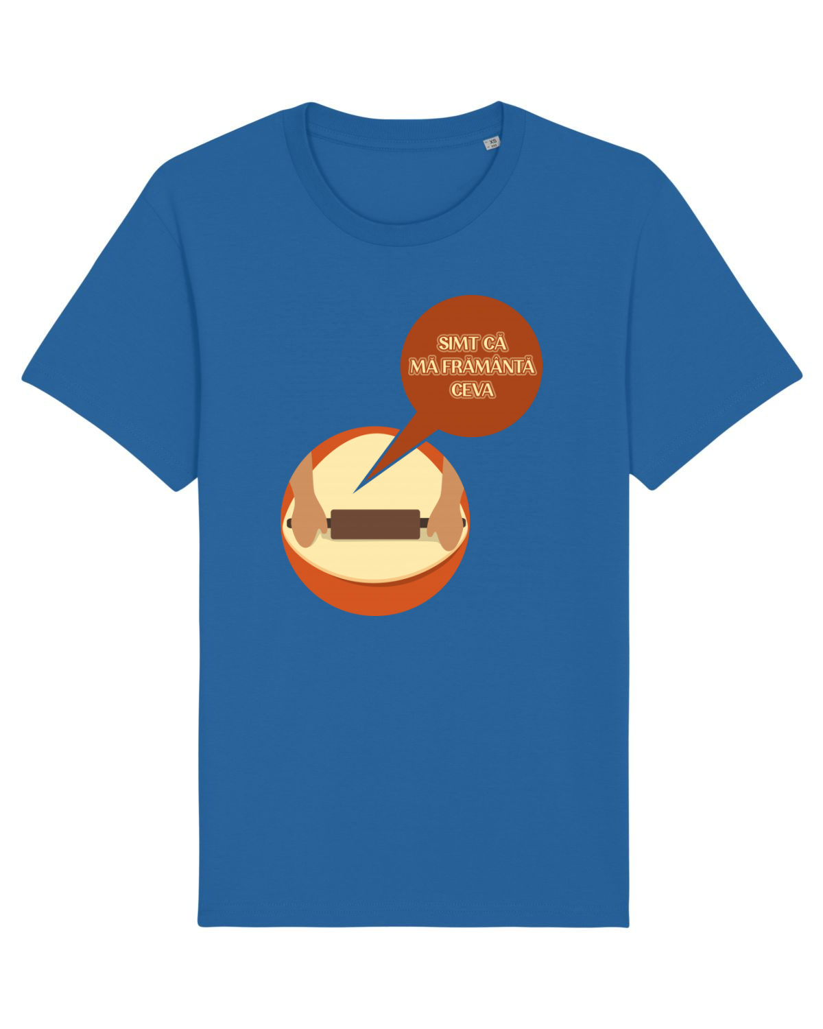 Tricou mânecă scurtă Unisex Rocker Royal Blue