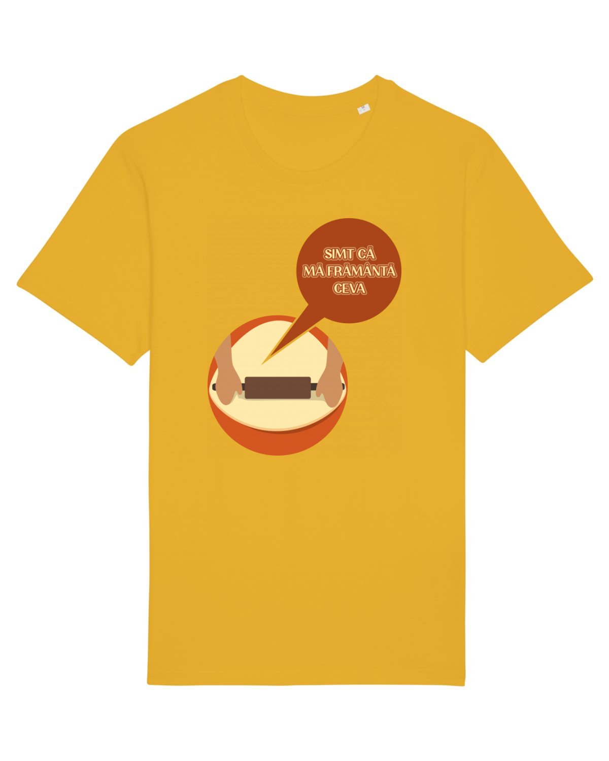 Tricou mânecă scurtă Unisex Rocker Spectra Yellow