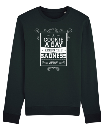 A Cookie A Day Keeps The Sadness Away Black