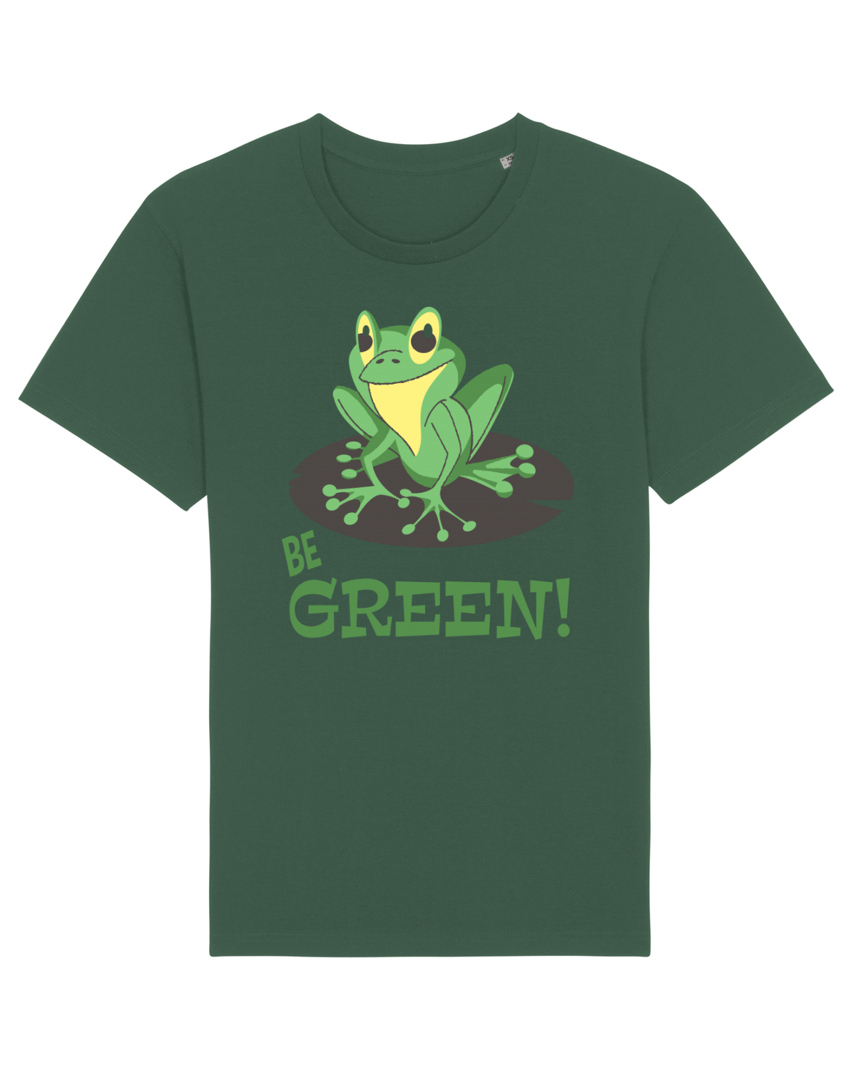 Tricou mânecă scurtă Unisex Rocker Bottle Green