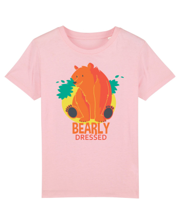 Bearly Dressed Cotton Pink