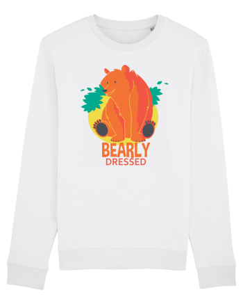 Bearly Dressed White
