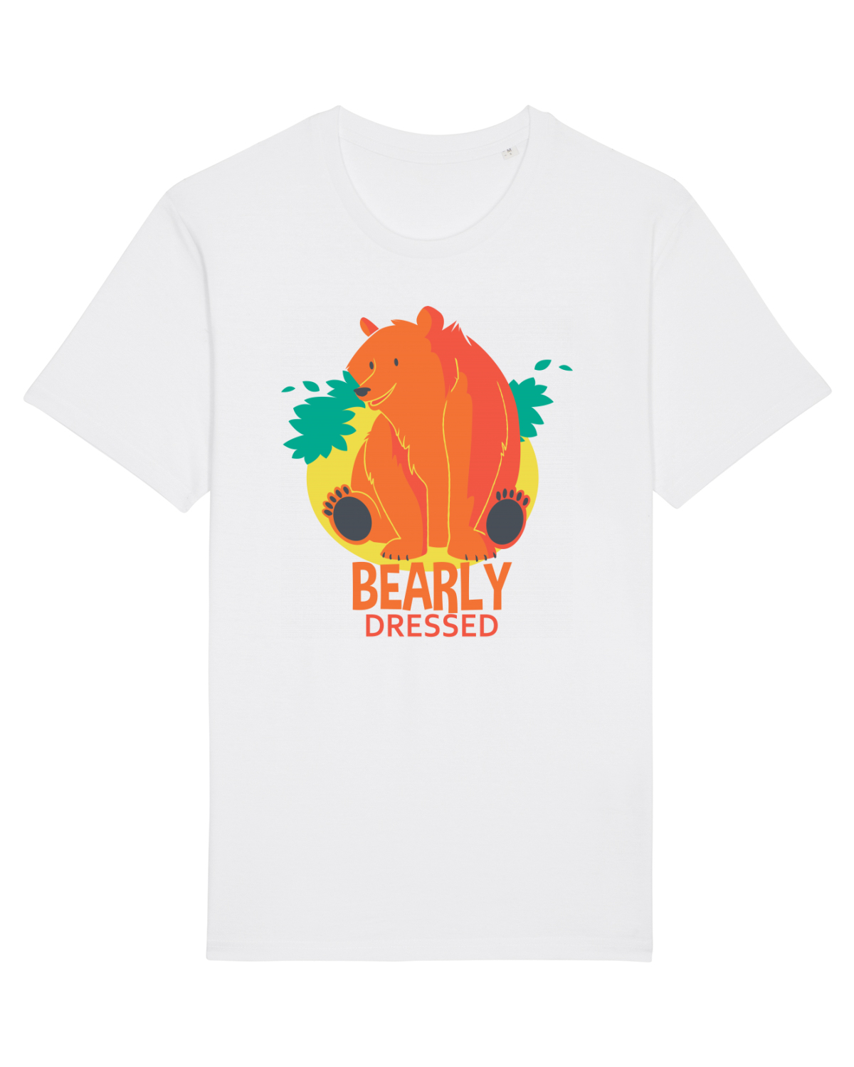 Tricou mânecă scurtă Unisex Rocker White