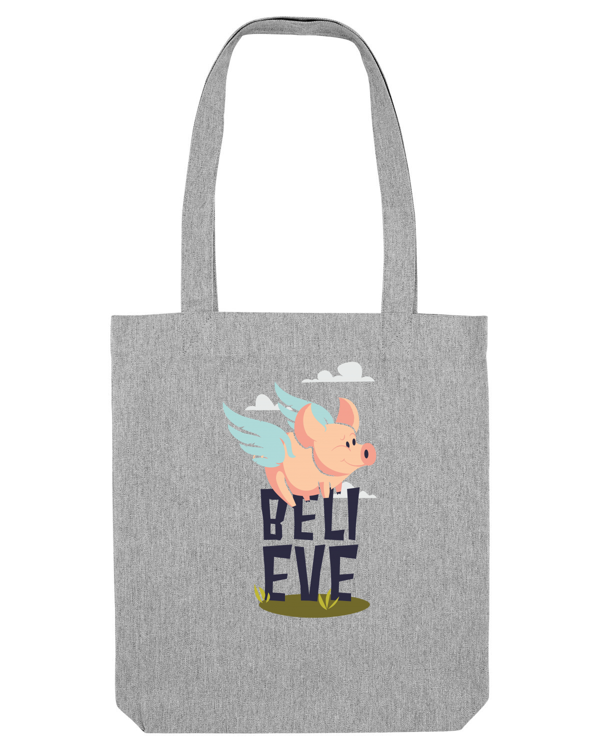 Sacoșă textilă Heather Grey