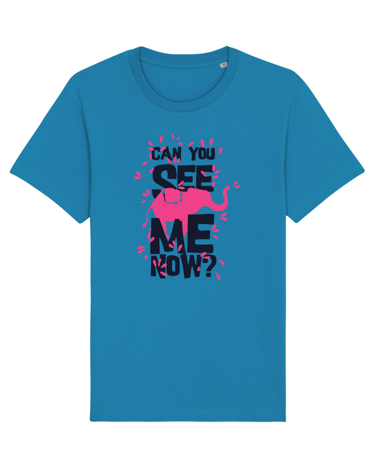 Tricou mânecă scurtă Unisex Rocker Azur