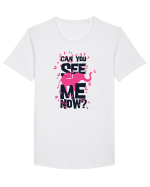 Can You See Me Now Tricou mânecă scurtă guler larg Bărbat Skater