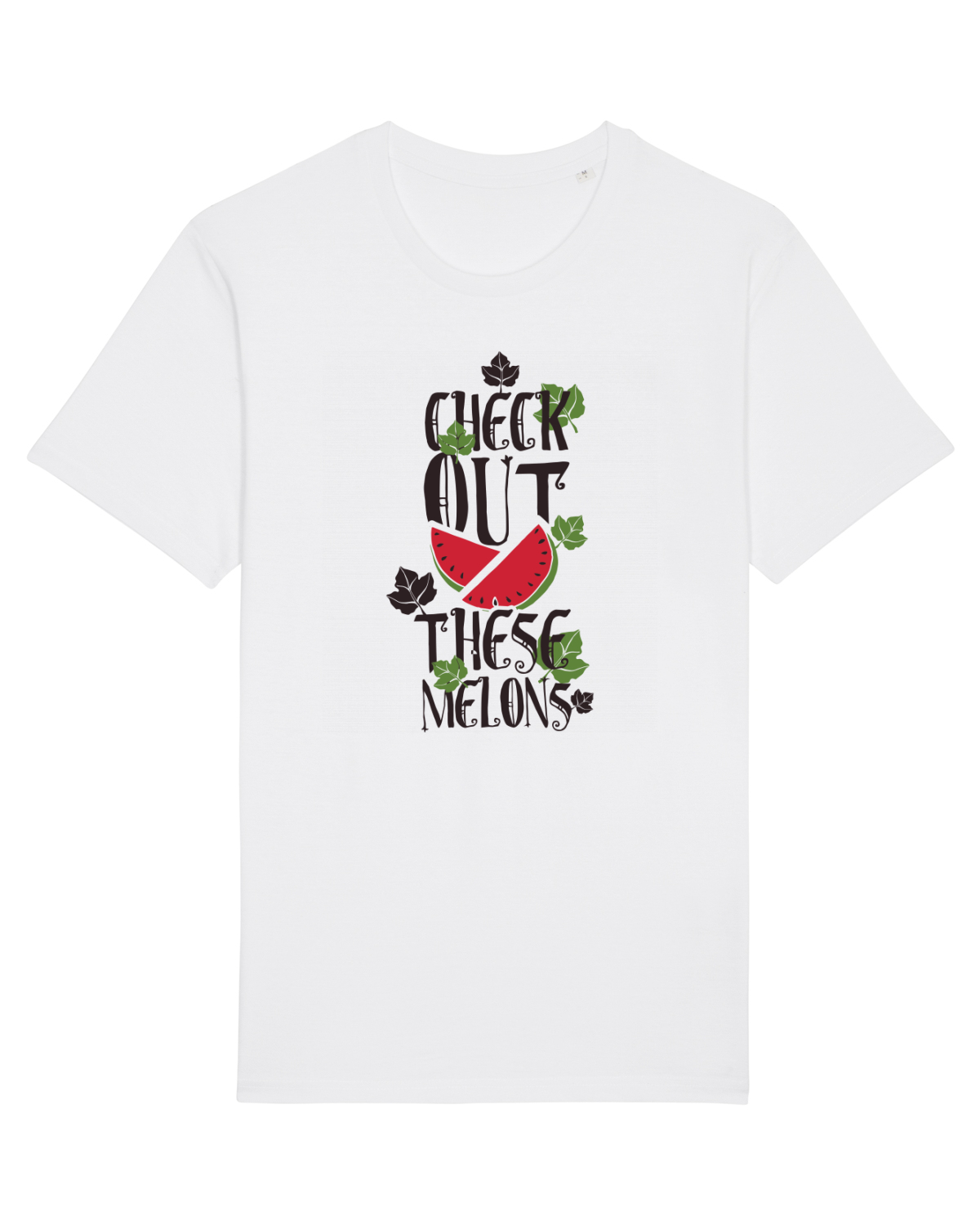 Tricou mânecă scurtă Unisex Rocker White