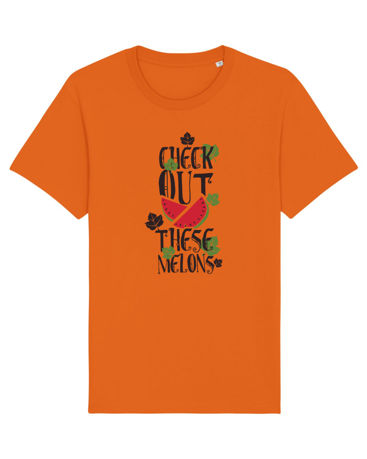 Tricou mânecă scurtă Unisex Rocker Bright Orange