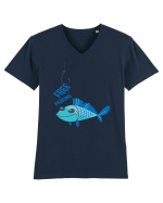 Free Piercing Tricou mânecă scurtă guler V Bărbat Presenter