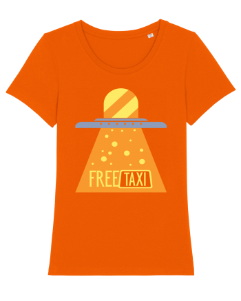 Free Taxi Bright Orange