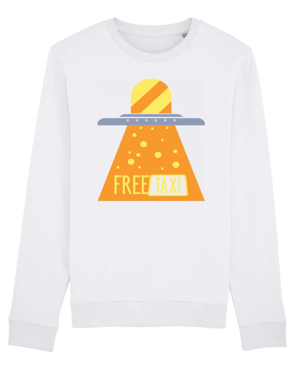 Bluză mânecă lungă Unisex Rise White