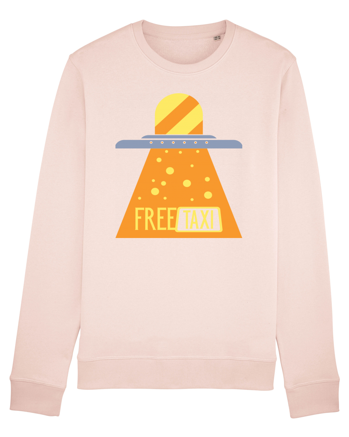 Bluză mânecă lungă Unisex Rise Candy Pink