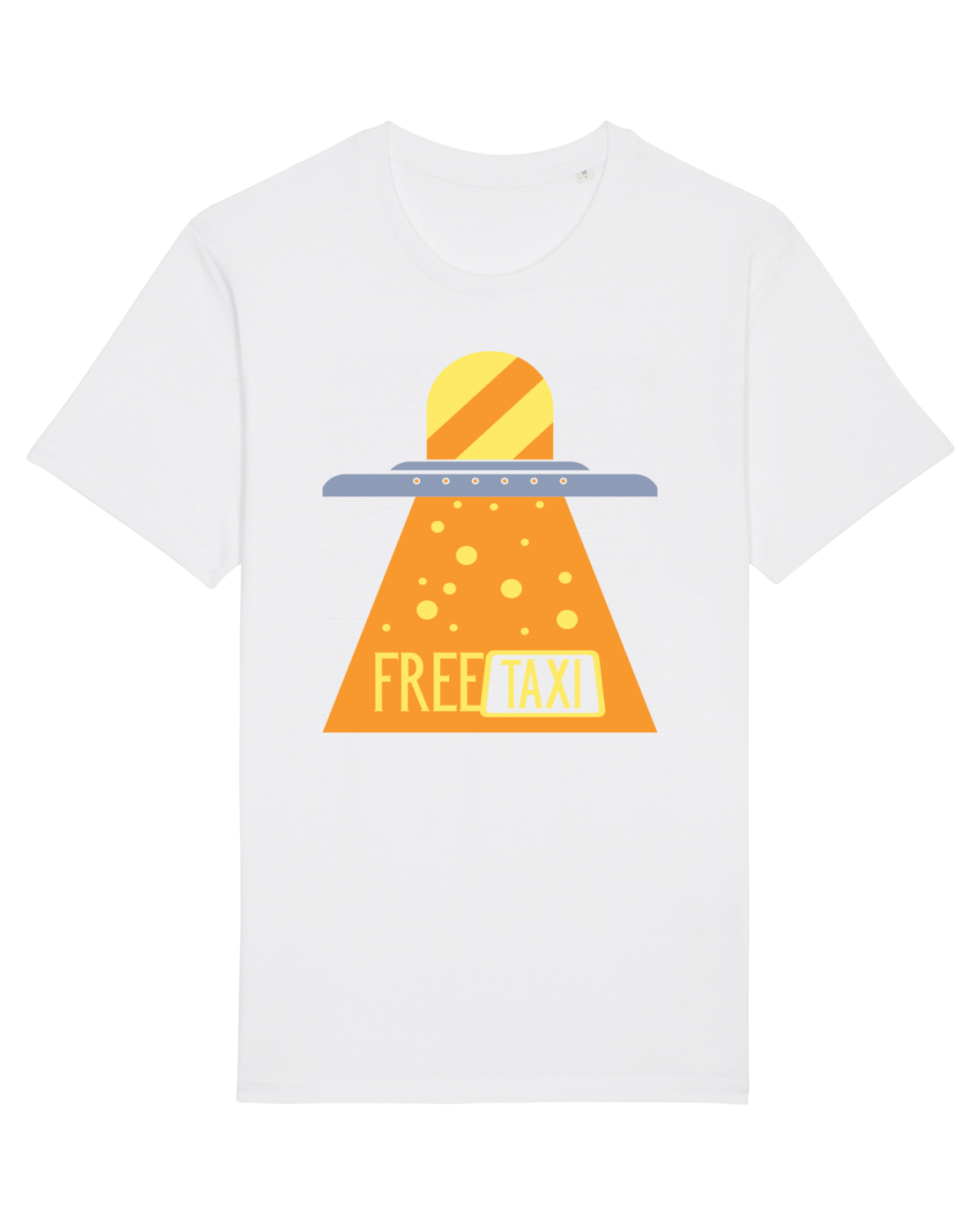 Tricou mânecă scurtă Unisex Rocker White