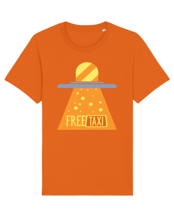 Free Taxi Bright Orange