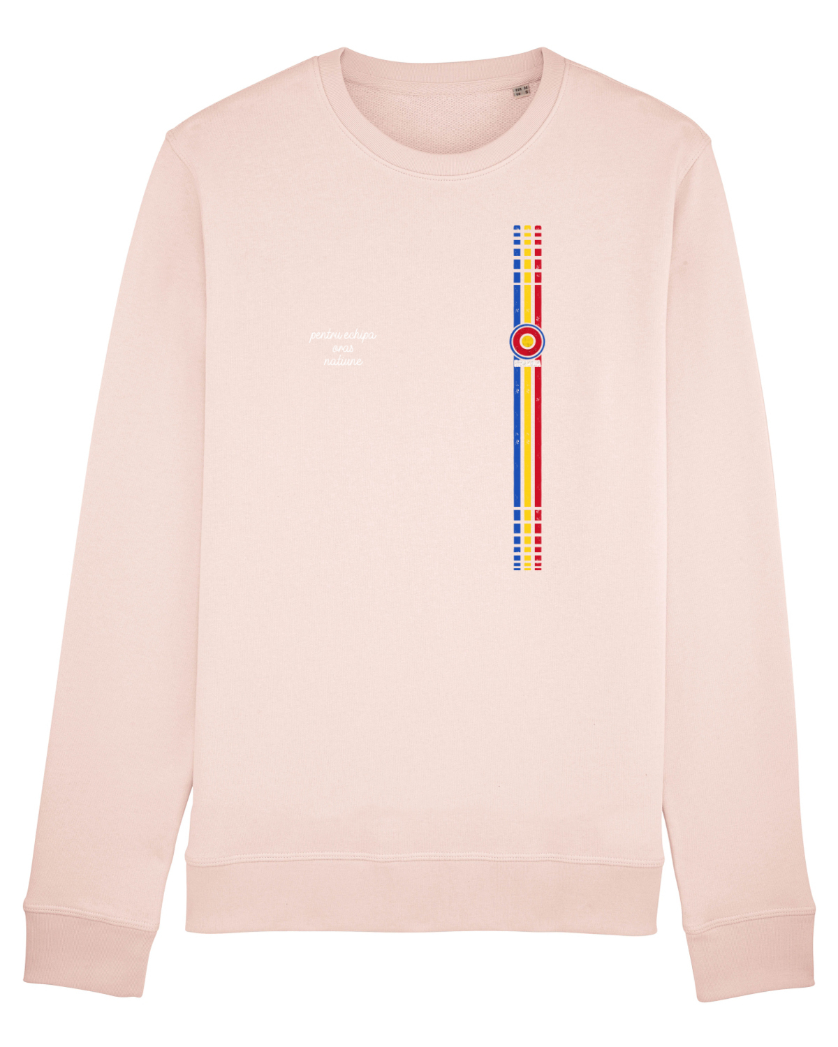 Bluză mânecă lungă Unisex Rise Candy Pink