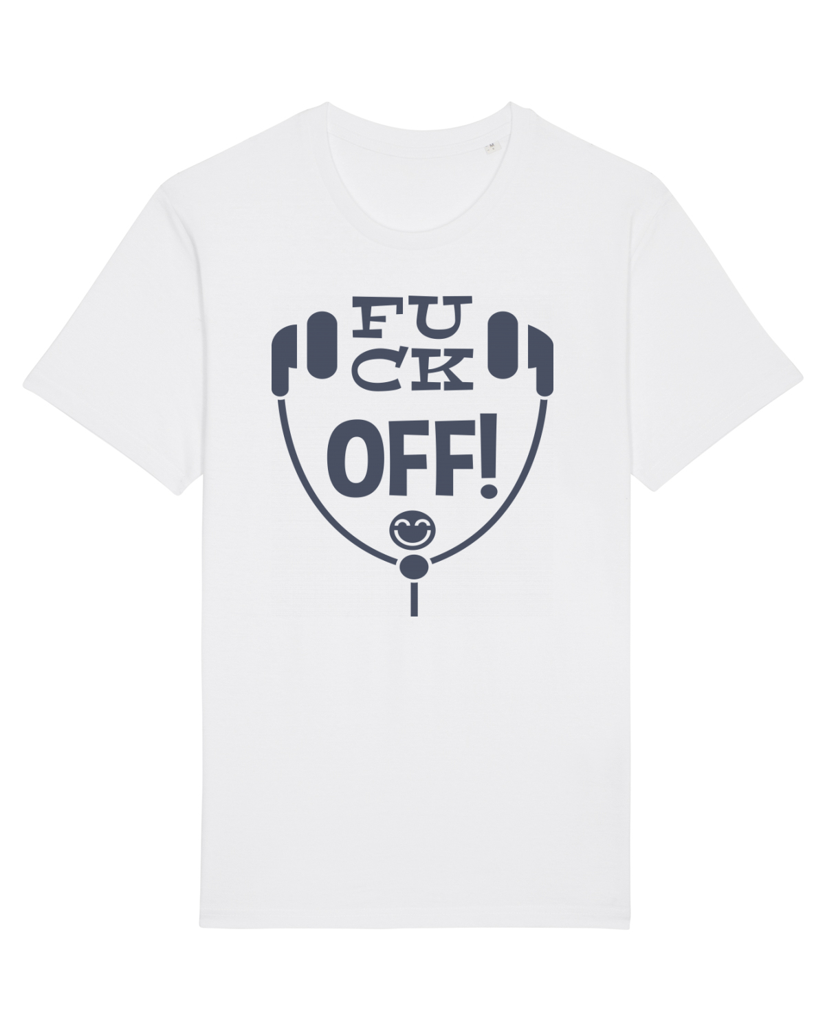 Tricou mânecă scurtă Unisex Rocker White