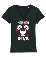 Horny Devil w Tricou mânecă scurtă guler V Damă Evoker