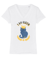 I Am Queen Tricou mânecă scurtă guler V Damă Evoker