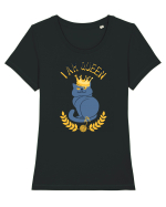 I Am Queen Tricou mânecă scurtă guler larg fitted Damă Expresser