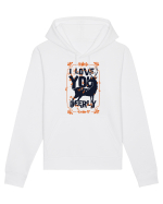 I Love You Deerly Hanorac Unisex Drummer