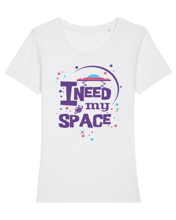 I Need My Space White