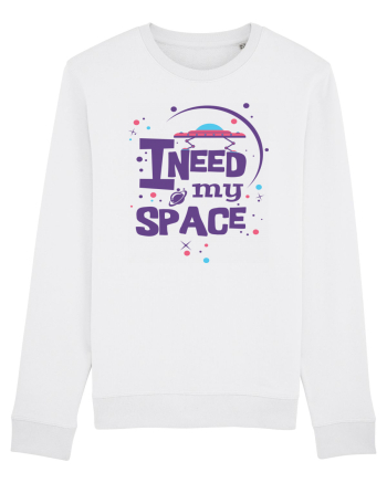 I Need My Space White