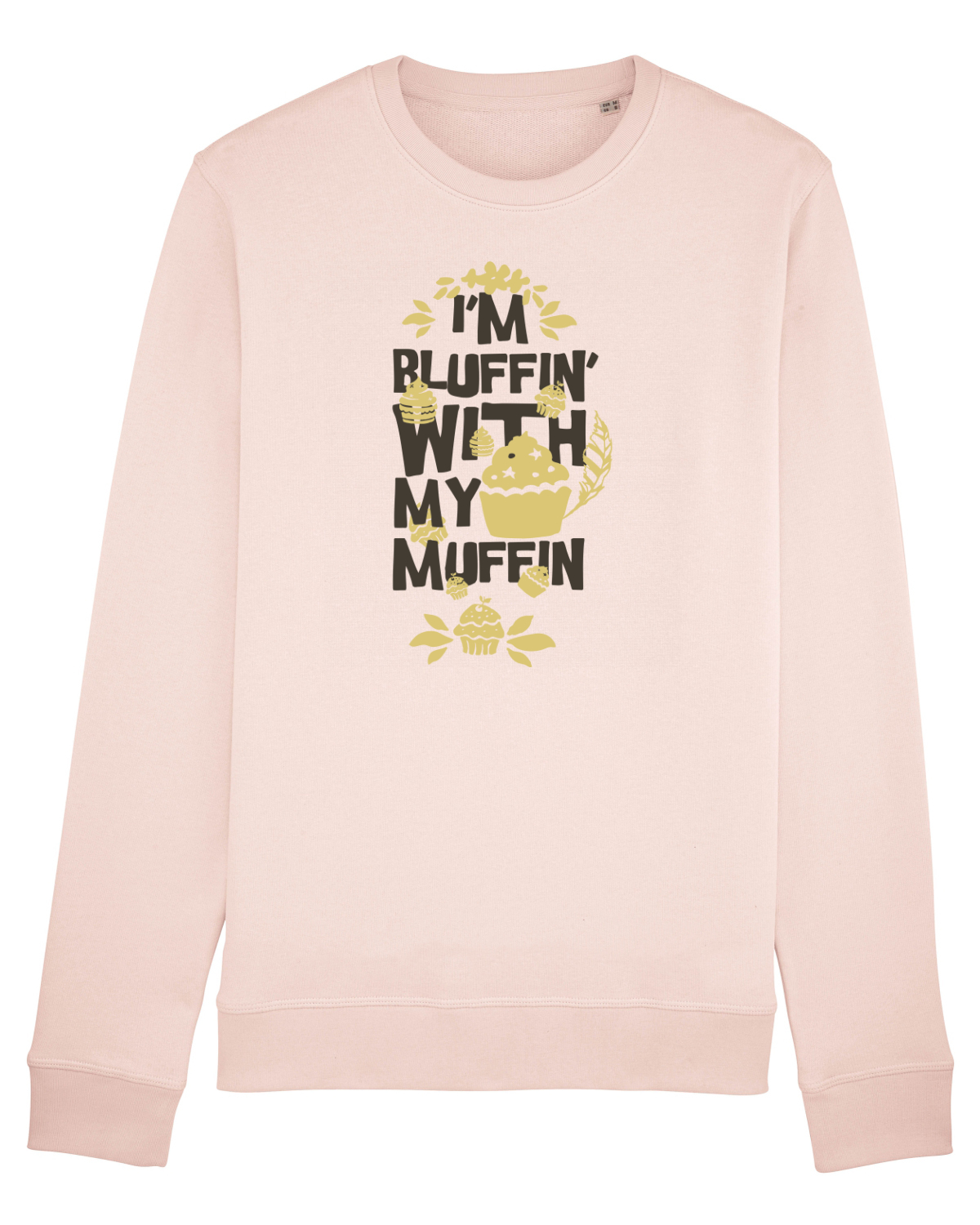 Bluză mânecă lungă Unisex Rise Candy Pink