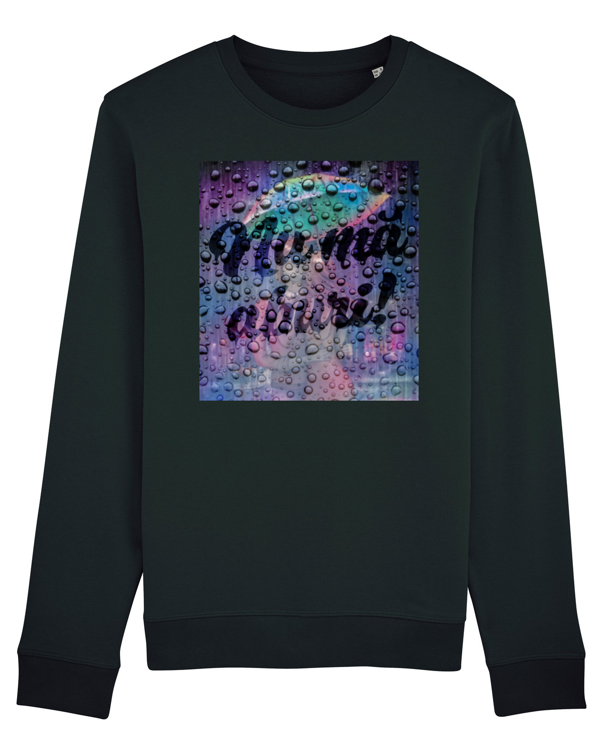 Bluză mânecă lungă Unisex Rise Black