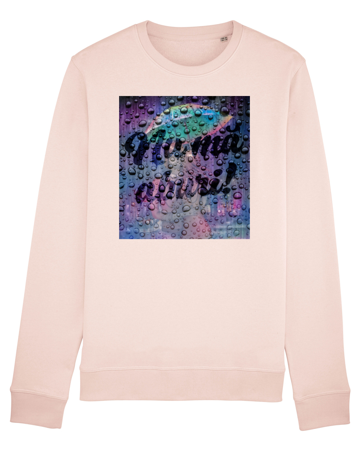 Bluză mânecă lungă Unisex Rise Candy Pink