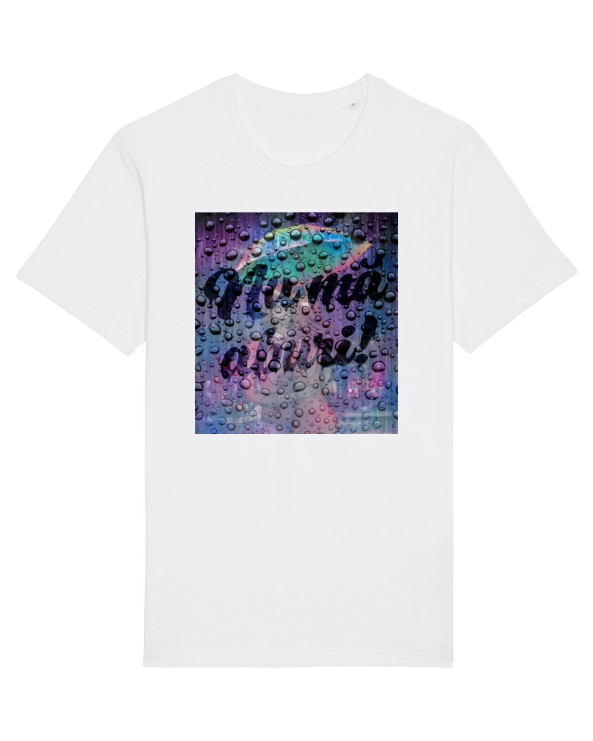 Tricou mânecă scurtă Unisex Rocker White