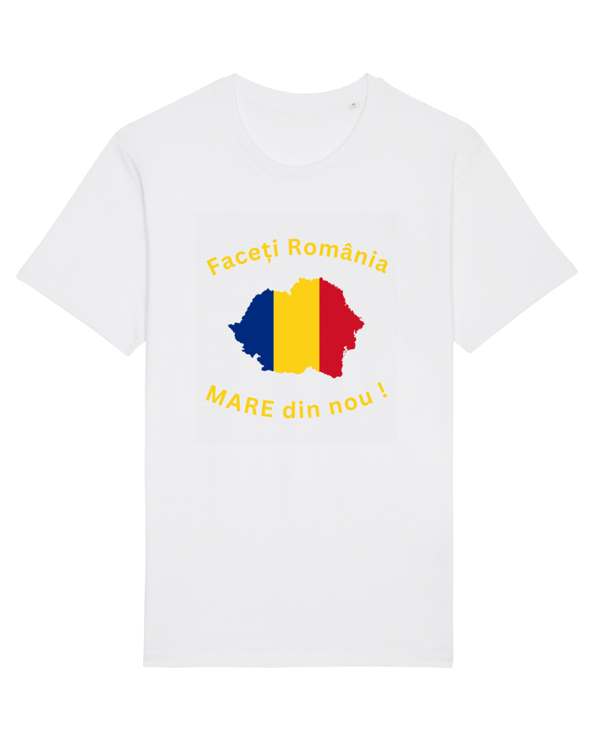 Tricou mânecă scurtă Unisex Rocker White