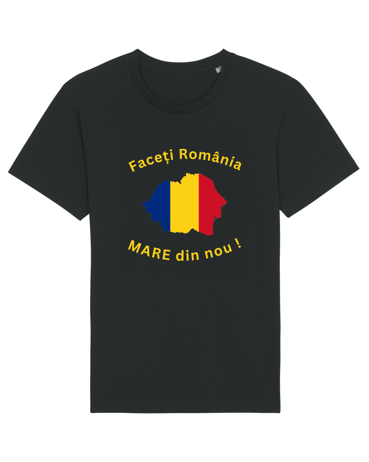 Tricou mânecă scurtă Unisex Rocker Black